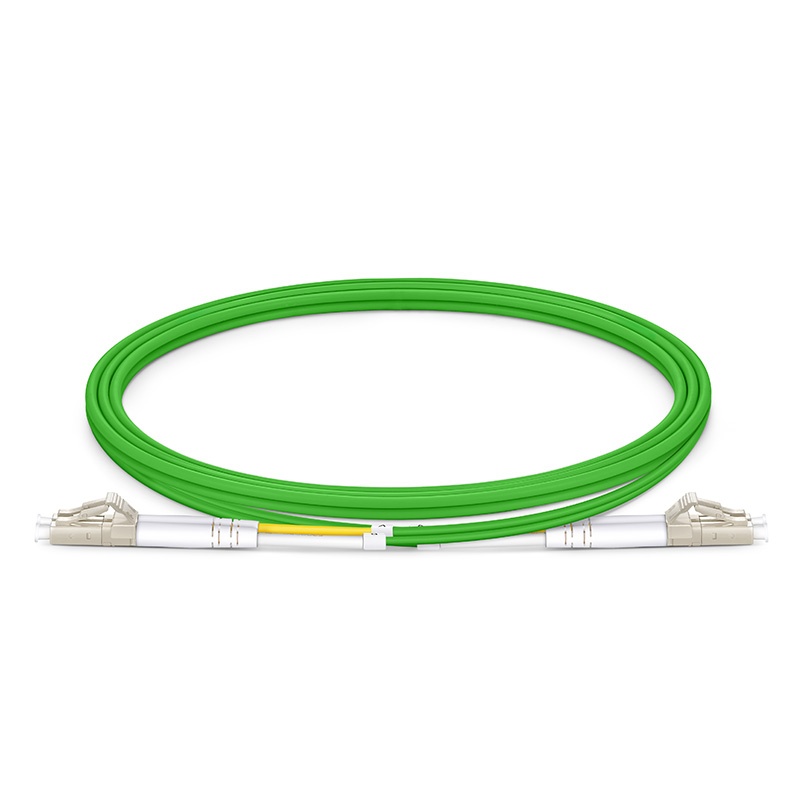 Fiber Patch Cord LC UPC to LC UPC 3.00mm Duplex OM5